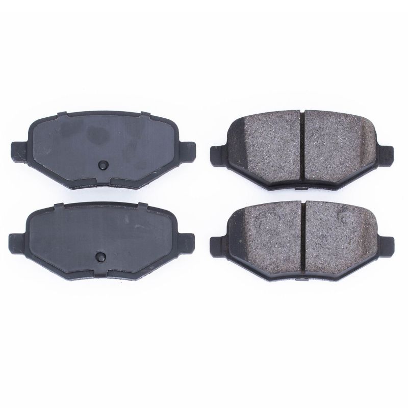 Power Stop 14-15 Ford Edge Rear Z16 Evolution Ceramic Brake Pads - DTX Performance