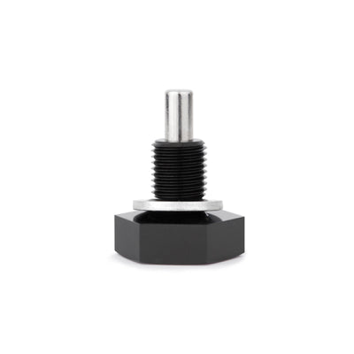 Mishimoto Magnetic Oil Drain Plug M12 x 1.25 Black for performance upgrades at DTX Performance, high performance tuning shop product.