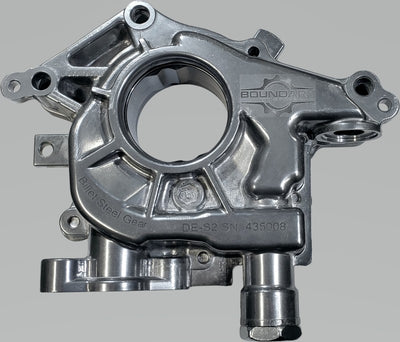 Boundary Nissan VQ 3.5L DE Oil Pump Assembly w/Billet Back Plate, performance car parts, DTX Performance, performance upgrades