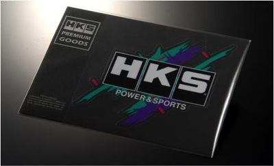 HKS HKS STICKER SUPER RACING LARGE, high performance auto parts, DTX Performance, aftermarket performance parts, veteran owned performance shop.