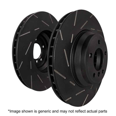 EBC 2018+ BMW X3 G01 USR Slotted Rear Rotors for performance upgrades by veteran owned performance shop.