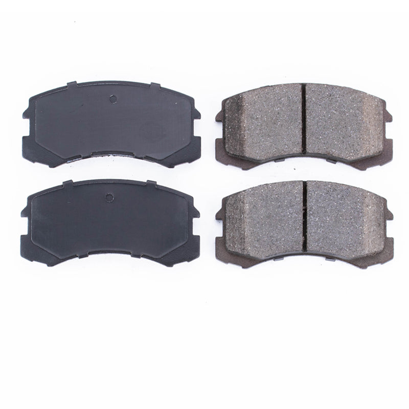 Power Stop 02-07 Mitsubishi Lancer Front Z16 Evolution Ceramic Brake Pads - DTX Performance