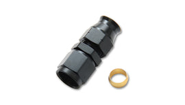 Vibrant -4AN Female to 1/4in Tube Adapter Fittings (w/ Brass Olive Insert) for performance car parts at DTX Performance