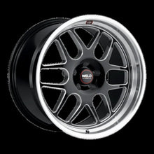 Load image into Gallery viewer, Weld Solana 22x12 / 6x139.7 BP / ET-57 / 106.1mm Bore - Gloss Black MIL DIA Wheel