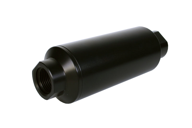 Aeromotive In-Line Filter - (AN-12 ORB) 10 Micron for high performance car upgrades, racing and tuning. DTX Performance shop product.