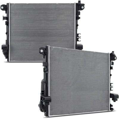 Mishimoto 2018+ Jeep Wrangler JL Replacement Radiator, high performance auto parts, DTX Performance