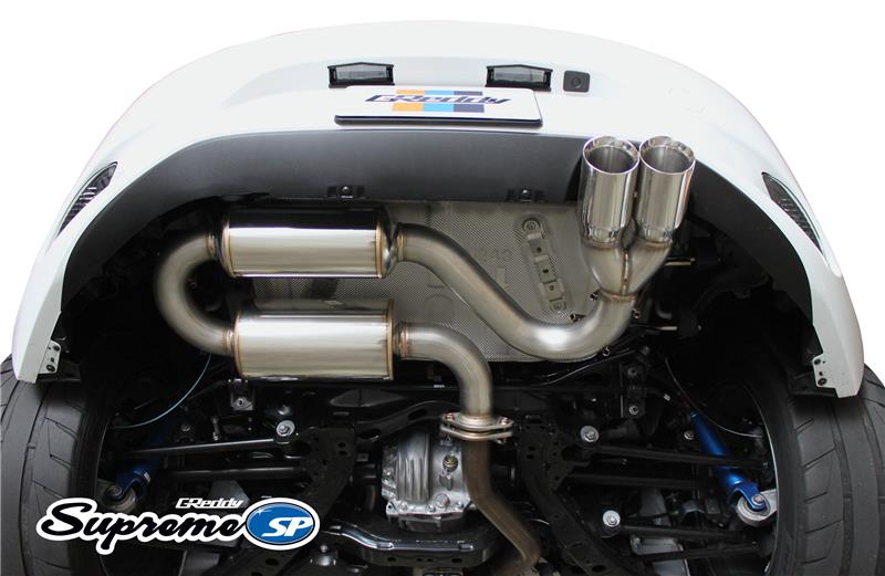 GReddy 16-17 Mazda Miata Supreme SP Axle-Back Exhaust for performance car tuning and upgrades by DTX Performance.