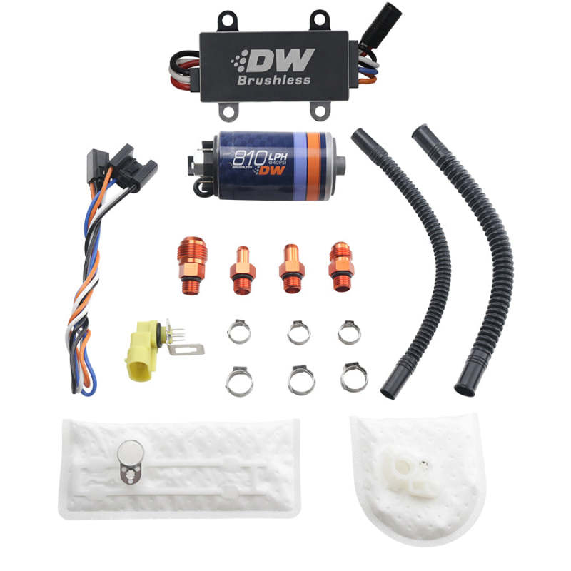 Deatschwerks DW810 Brushless 810lph In-Tank Brushless Fuel Pump w/ 9-1002 + Dual Speed Controller - DTX Performance