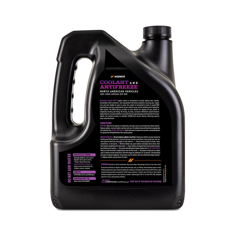 Mishimoto Liquid Chill EG Coolant, North American Vehicles, Purple - DTX Performance