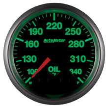 Load image into Gallery viewer, Autometer Elite 52mm 100-340 Deg F Oil Temp Peak &amp; Warn w/ Electronic Control Gauge for performance car parts - DTX Performance