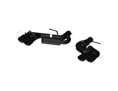MBRP 16-19 Chevy Camaro V8 6.2L 6spd 3in Black Race Dual Axle Back