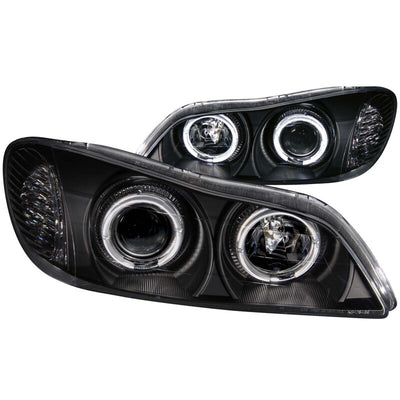 ANZO 2000-2004 Infiniti I30 Projector Headlights w/ Halo Black from DTX Performance, the best in performance car parts and auto upgrades.