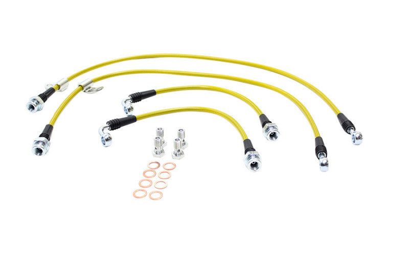 ISR Performance Brake Line Kit - Nissan 350Z (Brembo Brakes), high performance auto parts, racing suspension, DTX Performance brakes