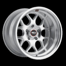 Load image into Gallery viewer, Weld Solana 22x9 / 6x139.7 / ET25 / 5.98 BS / 106.1 Bore - Gloss Silver Machined Wheel