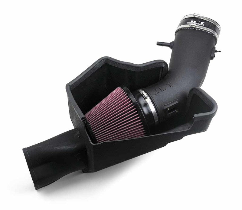 JLT 15-17 Ford Mustang GT (w/Roush/VMP Supercharger) Blk Tex CAI Kit w/Red Filter - Tune Req. by DTX Performance, high performance car part