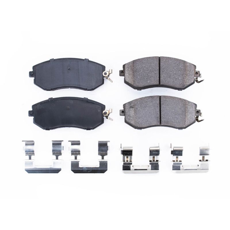 Power Stop 13-16 Scion FR-S Front Z17 Evolution Ceramic Brake Pads w/Hardware - DTX Performance