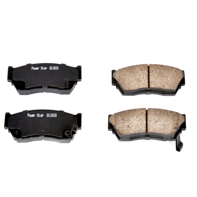 Power Stop 91-93 Nissan NX Front Z16 Evolution Ceramic Brake Pads - DTX Performance