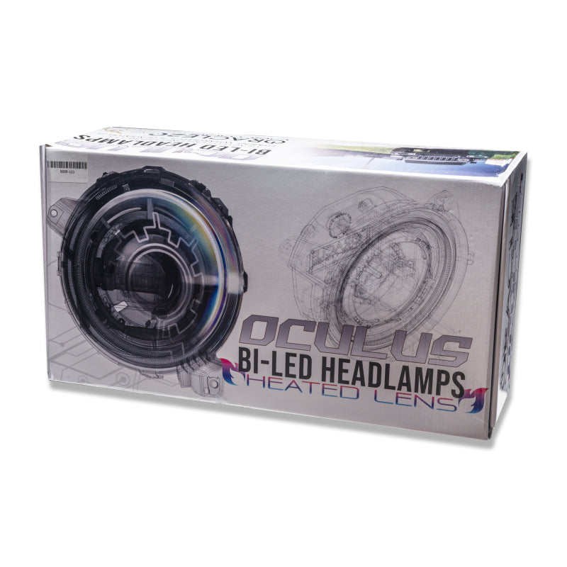 Oracle Lighting 18-22 Jeep Wrangler JL Oculus Bi-LED Projector Headlights box