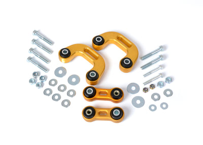 Whiteline 93-00 & 03-07 Subaru Impreza Non-Turbo Front&Rear Sway bar link conv kit - extra h/d alloy performance car parts