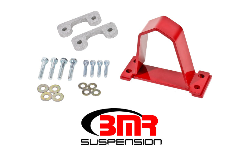 BMR 16-17 6th Gen Camaro Front Driveshaft Safety Loop - Red - DTX Performance