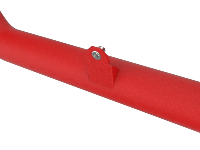 aFe 22-23 Ford Explorer BladeRunner Aluminum Hot and Cold Charge Pipe Kit - Red - DTX Performance