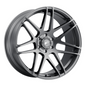 Forgestar X14 22x10 / 6x139.7 / ET15 / 106.1 HB - Gloss Anthracite - Non-BL Wheel