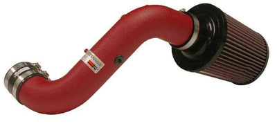 K&N 00-04 Honda Civic Si/Type R Wrinkle Red Typhoon Short Ram Intake - performance car parts by DTX Performance