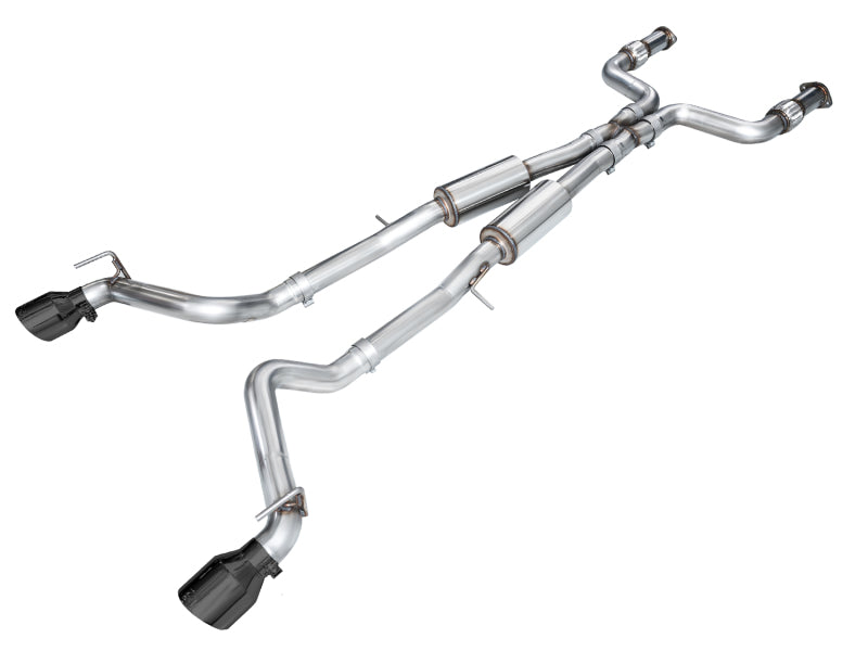 AWE 2023 Nissan Z RZ34 RWD Track Edition Catback Exhaust System w/ Diamond Black Tips - DTX Performance