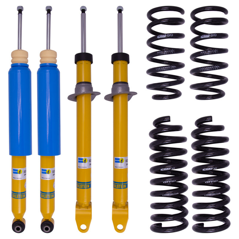 Bilstein B12 Pro-Kit 15-17 Mercedes-Benz C300 Front and Rear Suspension Kit - DTX Performance