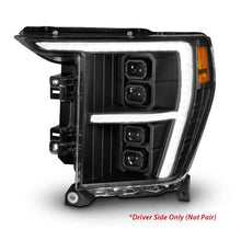 Load image into Gallery viewer, ANZO 21-23 Ford F-150 (w/Factory Halogen) Z-Series Full LED Proj Headlights - Driver Side ONLY