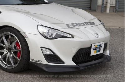 GReddy 13-16 Scion FR-S GRacer Aero-Style Hard Urethane Front Lip Spolier on performance car