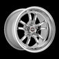 Weld S70 RT-S 17x9in / 5x112 BP / 6.2in. BS - Polished Center - Polished Shell Wheel