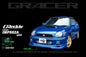 GReddy 02-03 WRX Polyurethane Front Lip Spoiler on Subaru Impreza, high performance car part, DTX Performance, veteran owned shop