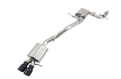 AWE Tuning Mk6 GLI 2.0T - Mk6 Jetta 1.8T Touring Edition Exhaust - Diamond Black Tips, performance car parts exhaust system