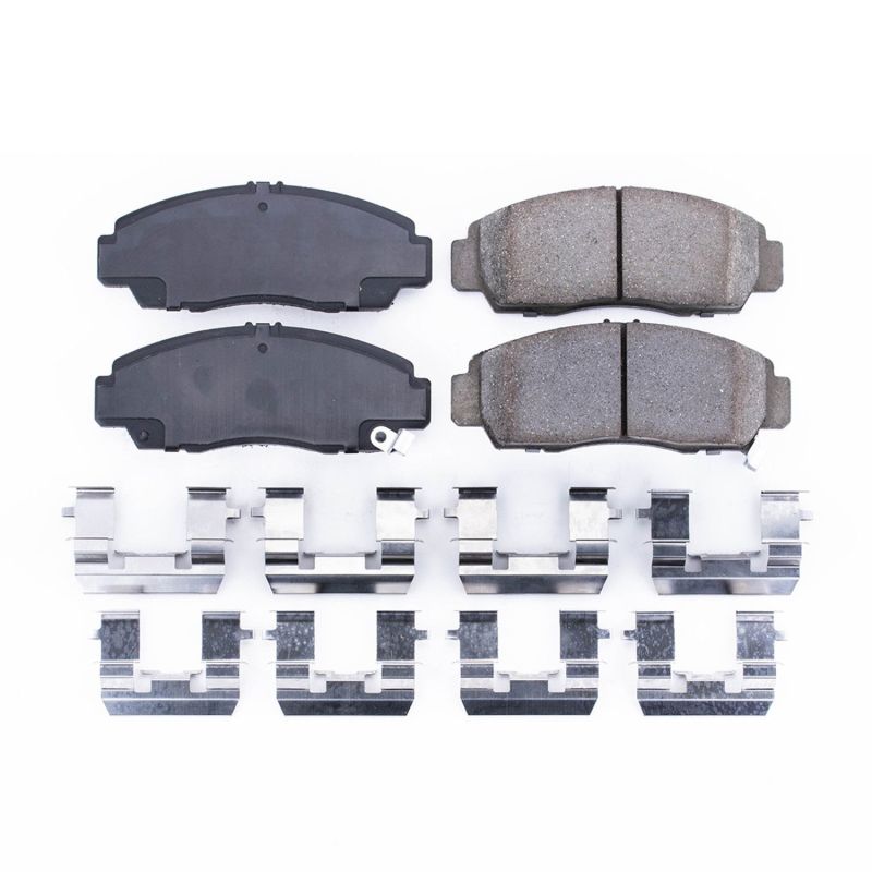 Power Stop 01-03 Acura CL Front Z17 Evolution Ceramic Brake Pads w/Hardware - DTX Performance