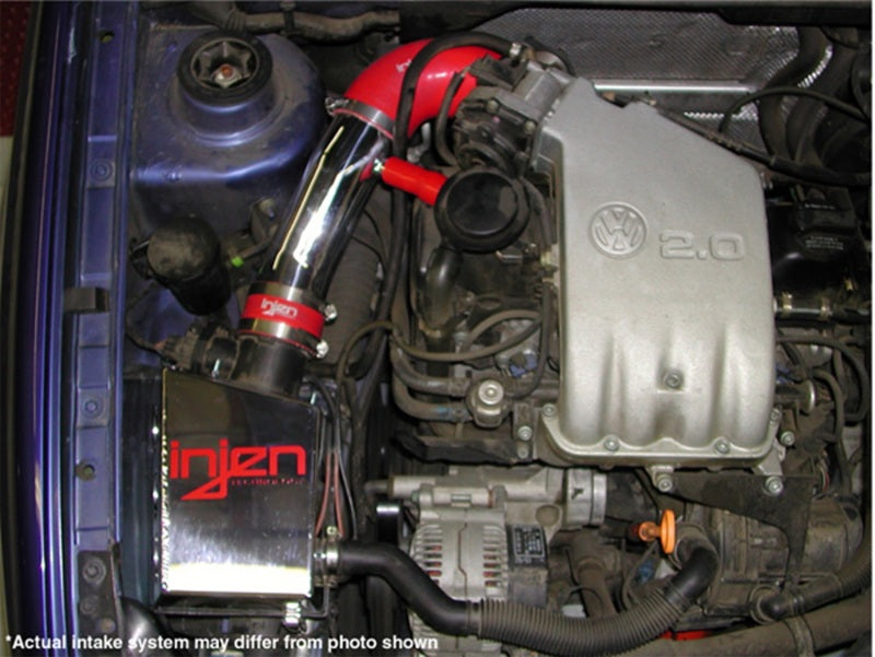 Injen 96-98 Jetta / Golf 2.0L OBD2 Only Single Pressure Regulating Valve Only Black Short Ram Intake - DTX Performance