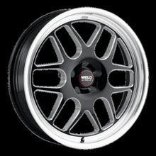 Load image into Gallery viewer, Weld Solana Drag 20x5 / 6x135 BP / ET-19 / 87.1mm Bore - Gloss Black MIL DIA Wheel