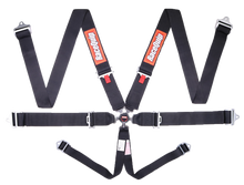 Load image into Gallery viewer, RaceQuip Black SFI CAMLOCK 6pt PD Lap Seat Belt