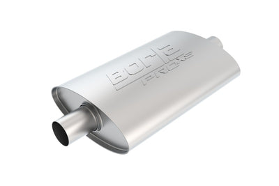 Borla Universal Pro-XS 2.5in Inlet//Outlet Center/Center Muffler, high performance car parts, veteran owned tuning upgrades