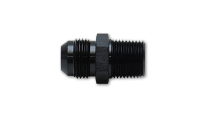 Vibrant -12AN to 1/2in NPT Straight Adapter Fitting - Aluminum for performance car parts