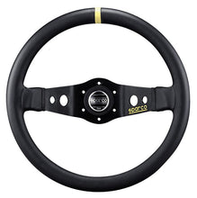 Load image into Gallery viewer, Sparco Steering Wheel 215 Suede Black - DTX Performance, high performance auto parts, aftermarket performance parts, veteran owned shop