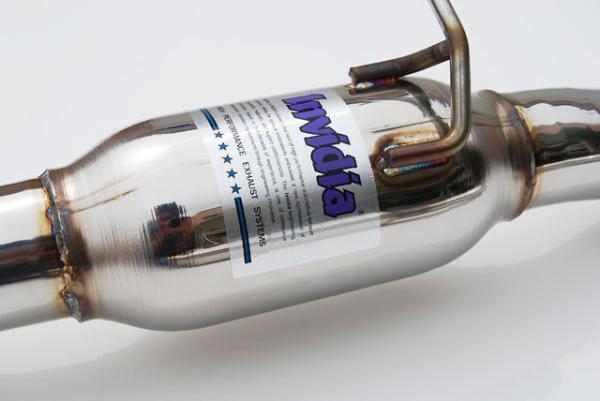 Invidia 00+ S2000 70mm Single N1 Titanium Tip Cat-back Exhaust performance part