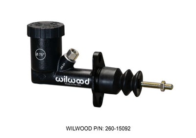 Wilwood GS Remote Master Cylinder - .810in Bore, high performance auto parts for engine upgrades, available at DTX Performance