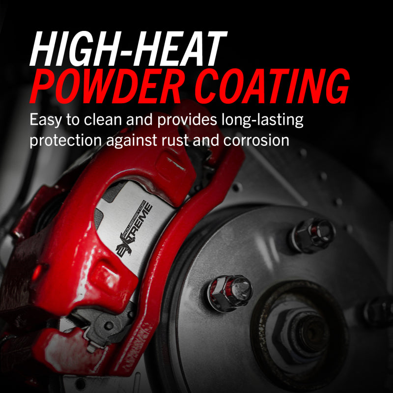 Power Stop 90-01 Jeep Cherokee Front Red Calipers, high performance brakes for car upgrades, DTX Performance parts, powder coated