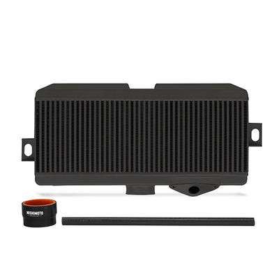 Mishimoto Subaru 08-15 WRX STi Top-Mount Intercooler Kit - Powder Coated Black & Black Hoses, performance car parts, DTX Performance