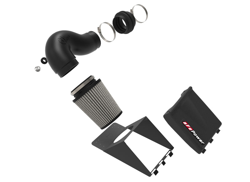 aFe Magnum FORCE Stage-2 Pro DRY S Cold Air Intake System 10-18 Ford Taurus SHO V6-3.5L (tt), high performance car parts, DTX Performance