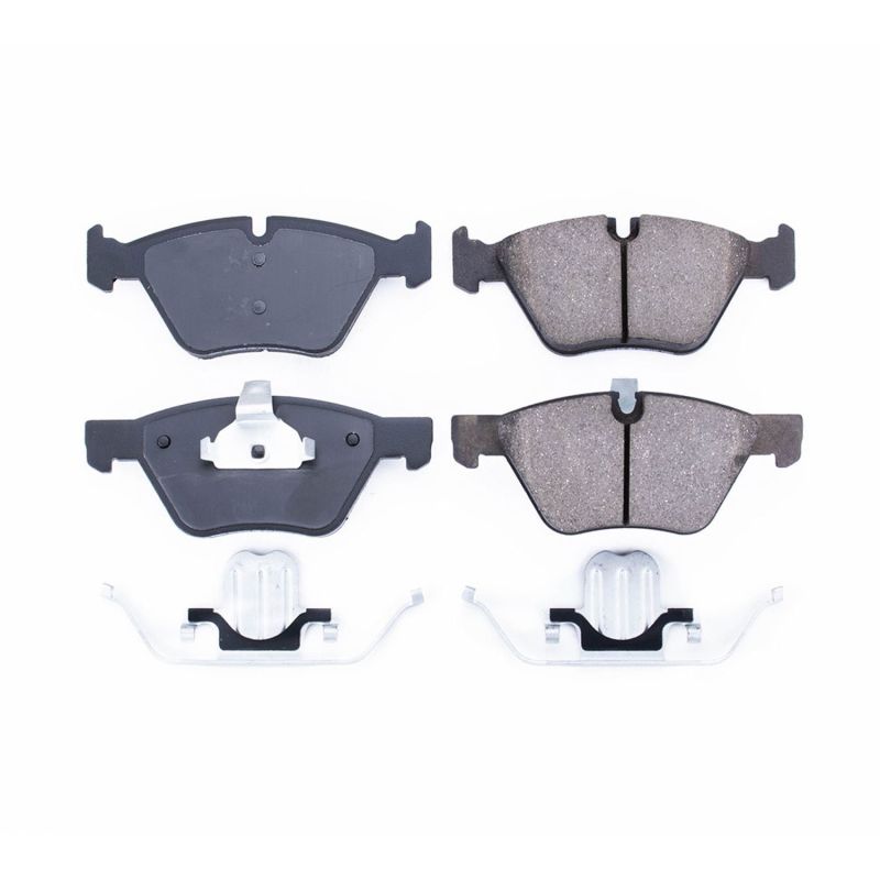 Power Stop 08-13 BMW 128i Front Z17 Evo Ceramic Brake Pad w/Hardware - DTX Performance