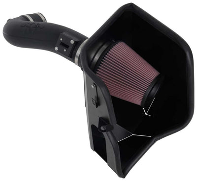 K&N 2019+ Chevrolet 1500 5.3L/6.2L V8 F/I AirCharger Performance Intake System for performance upgrades