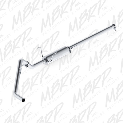 MBRP 03-13 Ram Hemi 2500/3500 5.7L Alum 3in Cat Back Single Side Exit Exhaust System