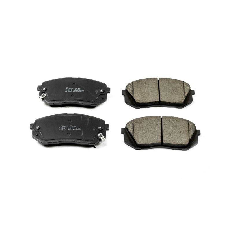 Power Stop 15-16 Hyundai Sonata Front Z16 Evolution Ceramic Brake Pads - DTX Performance